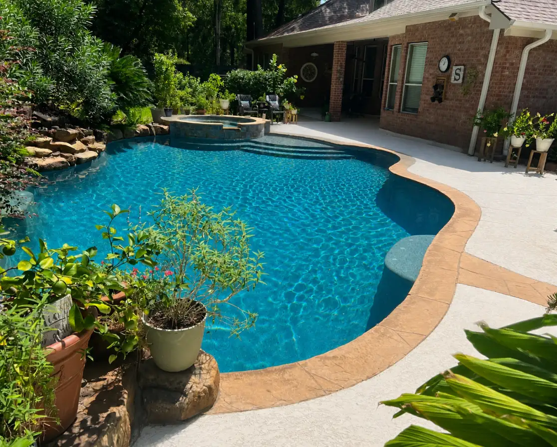 Kingwood TX Pool and Spa Remodel